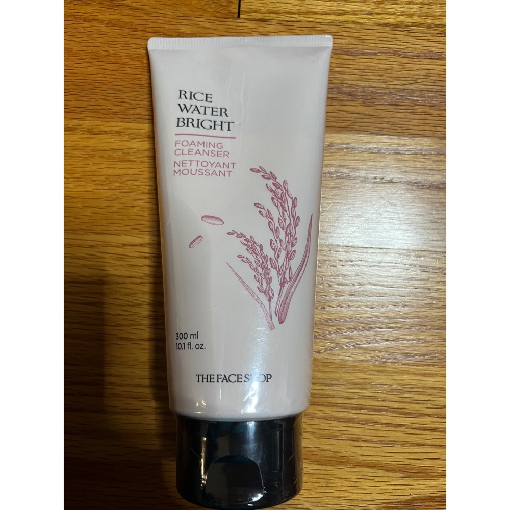 The Face Shop Rice Water Bright Foaming Cleanser, 300 ml - New